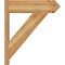 Ekena Millwork Traditional Rough Sawn Arts and Crafts Outlooker, Western Red Cedar, 8"W x 28"D x 32"H OUT08X28X32TRA03RWR - alternate 3